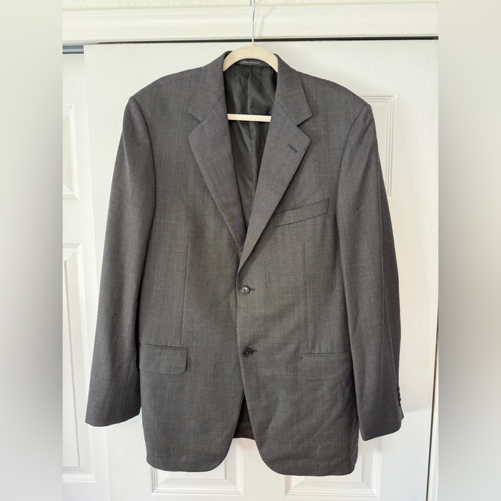 Ermenegildo Zegna Charcoal Blazer - Picture 3 of 10